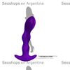 Dilatador anal con 12 modos de vibracion y carga USB